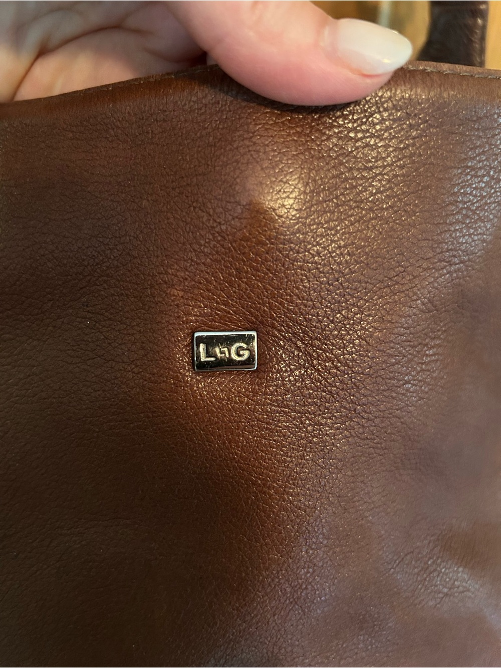 Brown Leather Shoulder Bag - Unbranded - Picture 5 of 8